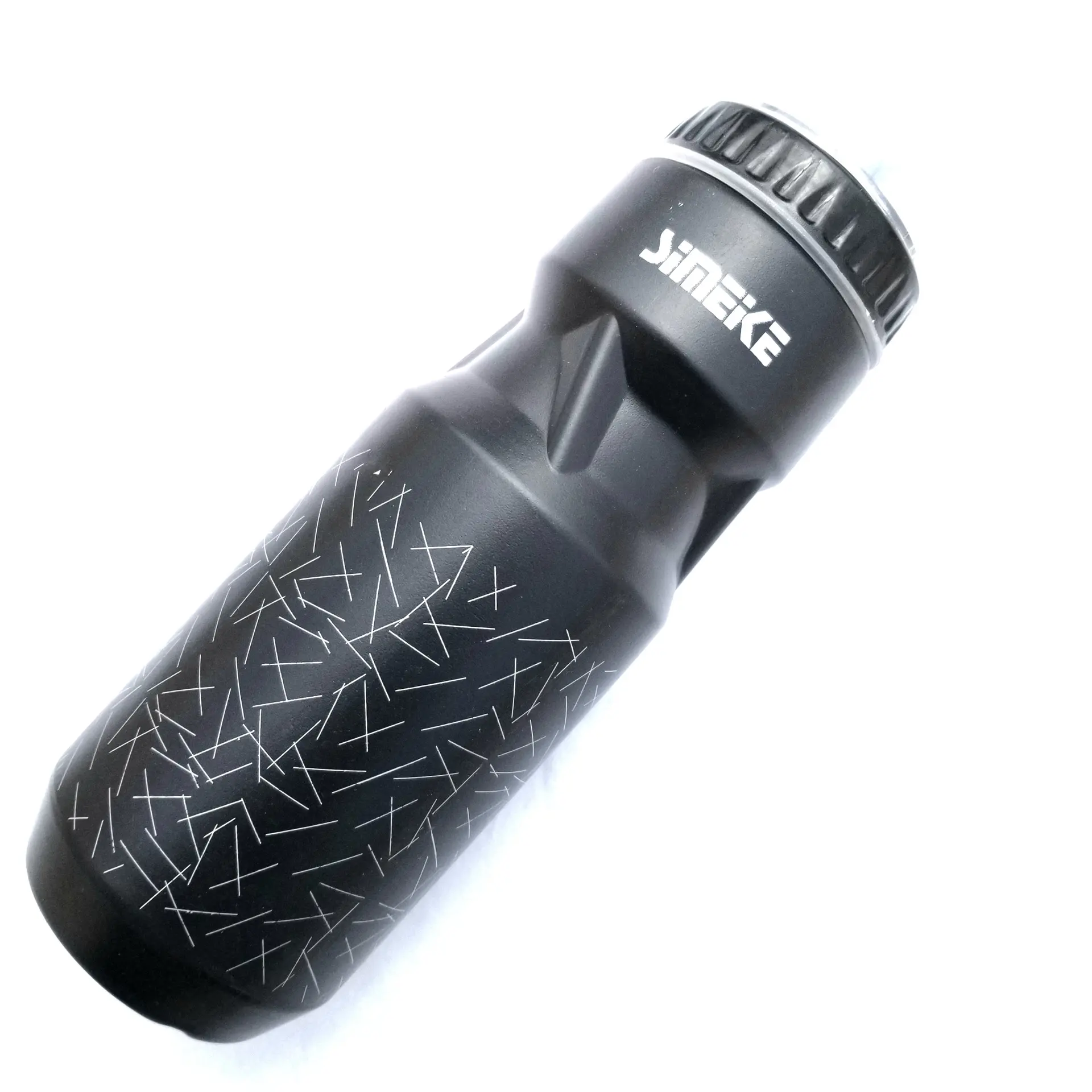 Tüm spor etkinlikleri için rekabetçi yarış sızdırmaz ergonomik şık tasarım için OEM 750ml yüksek kapasiteli spor su şişesi