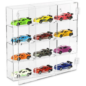 Counter Top <strong>Display</strong> <strong>Case</strong> <strong>Wall</strong> Mounted Organizer Shelf Acrylic 12 Compartment Storage <strong>Display</strong> <strong>Case</strong> for Home Decor. - Product Image 6