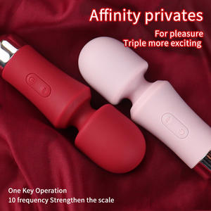 Mujer Mini Magic USB vibrador varita lesbiana juguete masaje palo sexo accesorios con <span class=keywords><strong>Club</strong></span> productos fuente de alimentación por cargador - Product Image 2