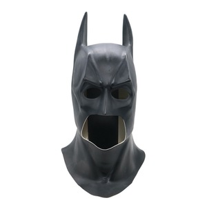Máscara de látex de Batman para toda la cara, disfraz de fiesta de Halloween, tamaño adulto - Product Image 1