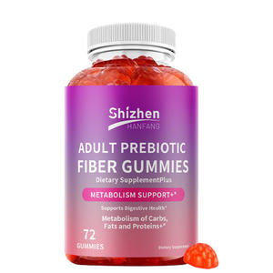 Gomitas de Fibra Prebiótica para Adultos de Marca Privada OEM, en Oferta, para Apoyar el Metabolismo y Ayudar a Alimentar las Bacterias del Intestino - Product Image 1