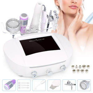 Machine faciale à microdermabrasion diamantée 6-en-1, lumière bio-photonique, marteau chaud et froid, élimination de l'acné, exfoliation de la peau, directement de l'usine - Product Image 4