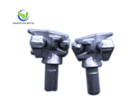 Barre de verrouillage de conteneur galvanisée avec loquet à came 34 mm argentée 1 kg – Pièces de verrouillage de porte de conteneur maritime galvanisé : came et goupille