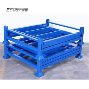 Rollo de tela de palé apilable de acero y Metal de almacén con recubrimiento en polvo personalizado - Product Image 5