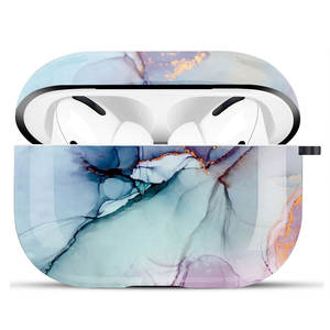 Funda Protectora Rígida de PC con Diseño de Mármol para Auriculares Inalámbricos, Funda Resistente a Golpes para Apple AirPods 3 2 1 Pro - Product Image 2