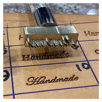 Herramientas Profesionales para Estampado de Logotipos en Cuero Hechas a Mano, Material Personalizable, Soporte OEM