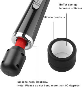 Massaggiatore Magico Wireless Ricaricabile per il Corpo, Vibratore Elettrico Personale per il Rilassamento Muscolare, Cavo EU/US - Product Image 6
