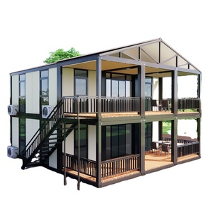 บ้านคอนเทนเนอร์สำเร็จรูปพลังงานแสงอาทิตย์แบบขยายได้ บ้านเคลื่อนที่แบบโมดูลาร์พร้อมห้องน้ำและห้องครัว พร้อมเข้าอยู่ได้ทันที - Product Image 4