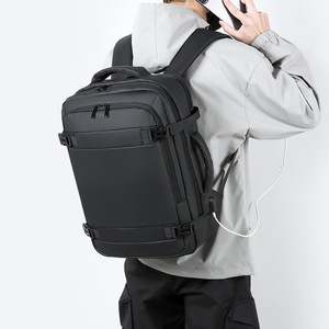 Custom Logo Large Capacity Men's Leisure Daily <b>Backpack</b> Student School Bag <b>Laptop</b> <b>Backpack</b> Men Travel Business <b>Backpack</b> with USB - Product Image 2