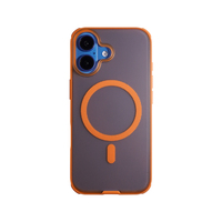 Coques de téléphone magnétiques mates avec protection d'objectif intégrale pour iPhone 17, compatibles avec la charge sans fil et antichoc
