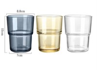 Mug à café en verre motif bambou, grande capacité 400 ml, sans BPA, compatible lave-vaisselle et micro-ondes, portable et réutilisable – Le nouveau best-seller tendance