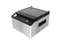 Machine d'emballage sous vide à grande chambre avec affichage LED et minuterie, fonction de marinade automatique et coupe-sac intégré