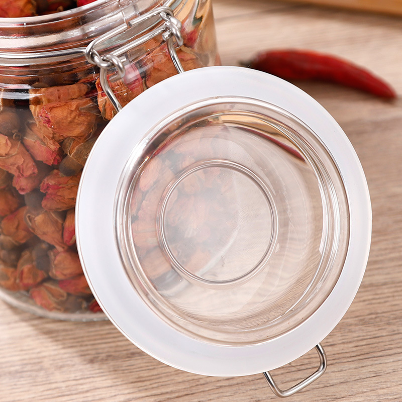 Support customization 165ml/800ml/1200ml/ 2100ml glass storage jar