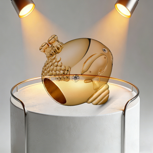 Pulsera de Plata Pura 925 con Cuentas Doradas de los Doce Signos del Zodíaco, <span class=keywords><strong>Bolsa</strong></span> de la Fortuna, Cerdo Dorado, Qilin, Gato de la Suerte - Collar de Cuentas DIY - Product Image 6