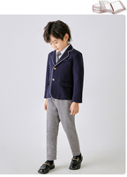 Uniforme scolaire Style britannique école primaire étudiant classe uniforme enfants uniforme printemps filles école veste garçons robe manteau