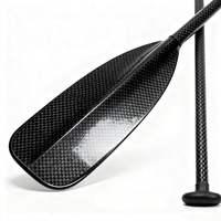Pagaie de kayak en fibre de carbone hautement élastique, ultra-légère, imperméable, résistante à la corrosion, certifiée CE