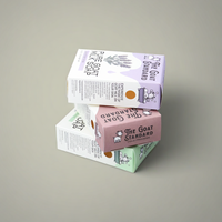 Vente en gros de boîte de papier d'art de conception personnalisée de luxe emballage pour soins de la peau bouteille de sérum d'huile de cheveux crème de savon-type de dossiers haut de gamme
