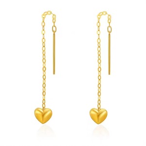 Pendientes <span class=keywords><strong>de</strong></span> <span class=keywords><strong>Oro</strong></span> <span class=keywords><strong>Puro</strong></span> AU750 <span class=keywords><strong>de</strong></span> 18K <span class=keywords><strong>de</strong></span> Lujo <span class=keywords><strong>para</strong></span> <span class=keywords><strong>Mujer</strong></span>, Novia, Compromiso, Boda, Joyería Fina - Product Image 1