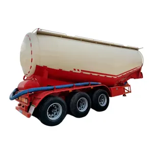 Hoge Kwaliteit Heavy Duty 30m3 40m3 40Ton Droge Bulk Silo Carrier Bulker Truck Tank Poeder Cement Tanker Trailer