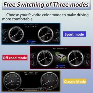 แผงหน้าปัด LCD ขนาด 12.3 นิ้ว สำหรับ Toyota Alphard ซีรีส์ 30 ปี 2015-2019 แผงคริสตัลหน้าปัดเรือนไมล์ - Product Image 3