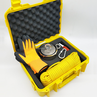 Kit d'aimant de pêche de luxe 4000LB D135mm Aimant néodyme double face