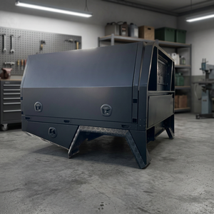 Durable Alloy Ute Tray Black Finish Truck Cargo Tray With Multi Storage <b>Drawers</b> - Product Image 2