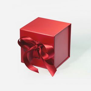 Boîtes cadeaux pliables de luxe, boîtes d'emballage en carton avec estampage à chaud, boîte magnétique - Product Image 2