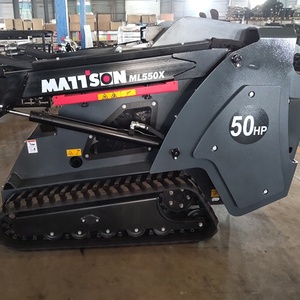 <span class=keywords><strong>Mini</strong></span> Skid Steer <span class=keywords><strong>Loader</strong></span> <span class=keywords><strong>Mattson</strong></span> ML550X yang Dilengkapi Mesin Diesel Yanmar 50HP, Tipe Crawler untuk Penggunaan Serbaguna - Product Image 3