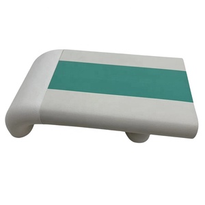 Pasamanos de Pared para Hospital, Diseño Moderno, de PVC y Aleación de Aluminio, Montaje Lateral, Equipo de Seguridad, <span class=keywords><strong>15</strong></span> Colores, Longitud de 4m/unidad, Punto Verde, 138mm - Product Image 6
