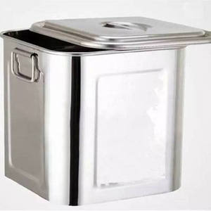 Barril cuadrado de acero inoxidable para sopa, aislamiento de alimentos, alta calidad - Product Image 6