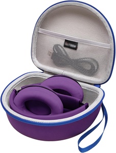 Para Beats Estuche para <span class=keywords><strong>auriculares</strong></span>-Estuche protector de almacenamiento de EVA duro para Studio Pro/Solo 4/Studio 3 & <span class=keywords><strong>TOZO</strong></span> HT2 (Organizador de viaje) - Product Image 2