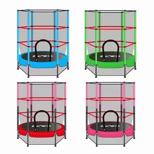 Trampolino per Bambini da Interno con Rete di Sicurezza, Letto Elastico per Bambini e Neonati in Materiale PU Resistente, Certificato TUV - Product Image 6