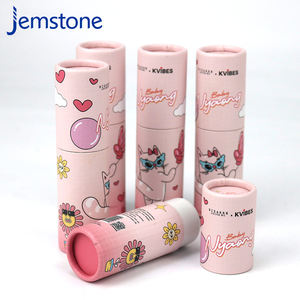 Boîte en matériau écologique personnalisé avec impression dorée pour emballage de flacon de cosmétique, huile à ongles, maquillage - Product Image 1