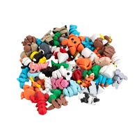 JD WJBJ 3D-Gedruckte Plastik-Miniatur-Tierfiguren-Set Cartoon Bewegliche Gelenkfiguren Kinder-Schreibtischdekoration OEM Großhandel Verfügbar