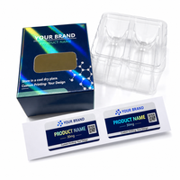 Boîte d'emballage en papier personnalisable pour flacon avec insert en plastique 3ml 5ml 10ml, plateau emballé, conditionnement ODM&OEM
