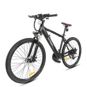 Bicicleta Eléctrica de Montaña con <span class=keywords><strong>Motor</strong></span> de Cubo Trasero de 350W, Batería de Litio de 36V 10AH, Freno de Disco, Neumático de 26 Pulgadas para Desplazamientos y Senderismo - Product Image 1
