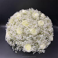 QSLH Ti287 bebek nefes çiçek topu centerpieces düğün için 70 cm gypsophila düğün dekorasyon çiçekler topu masa süsü