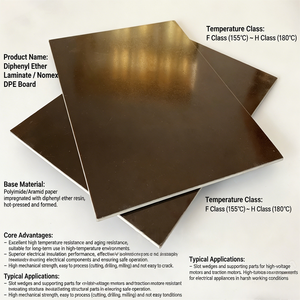 Plaque stratifiée en résine bismaleimide (BMI) de classe H haute performance, plaque DPE, feuille stratifiée en tissu de verre à l'éther diphenylique - Product Image 4