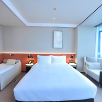 Fabricant chinois, ensemble complet de meubles de chambre à coucher en chêne, taille Queen et King, ensemble de meubles de chambre à coucher pour hôtel moderne 5 étoiles