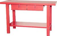 Banco de Trabajo Rojo Bytool con 2 Cajones, Acero de Alta Calidad, con Cerradura y Llave, Carro de Soldadura, Caja de Herramientas, Económico, OEM