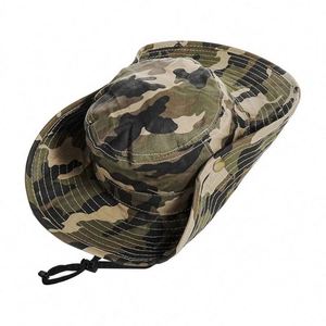 Chapeau Bob Camouflage Uni Nouvelle Collection Personnalisé pour la Pêche et la Randonnée – Protection Solaire Adulte - Product Image 4