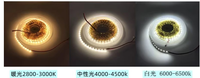 Bande LED RVB pour TV Bande LED 12v 24v 4000k 3000k 6000k 3mm 5mm 8mm 10mm IP68 Étanche Type T