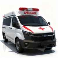 Ambulancia Médica de Emergencia 4x2 4x4, Vehículo de Rescate Profesional en Venta, Suministro de Fábrica