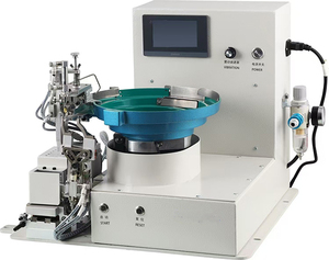 Machine à coudre industrielle 373D à alimentation automatique, configuration verticale pour chaîne de boutons, configuration à lit plat en fer, chaîne - Product Image 3