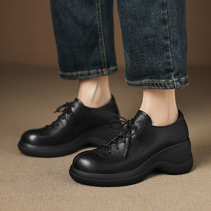 S0068X Nouvelles Chaussures Oxford pour Homme en Cuir Véritable de Vachette, Style Gentleman Formel, Bord Ouvert, Broderie Perle, Tendance Automne Légère, pour Marié - Product Image 6