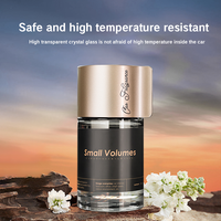 Nouveauté Diffuseur de parfum liquide en verre de luxe Jiiker JK-603 pour voiture 120ml Évaporation naturelle Longue durée Fonction rafraîchissante de l'air
