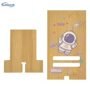 Subbank thăng hoa khoảng trống gỗ DIY in ấn điện thoại di động đứng thăng hoa trống tre điện thoại di động chủ - Product Image 5