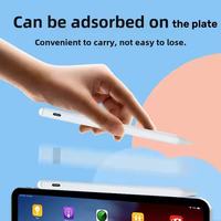 Meepss MPS1012 Pena Stylus Logam untuk Android/iOS - Daya Tarik Magnetik 15mm Ujung Pena Dapat Diganti Kapasitif Aktif Pengisian Cepat Tidak