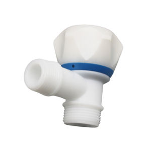 Accessoires de robinetterie en plastique durable pour salle de bain et toilettes : Robinet d'arrêt d'angle pour cuvette de toilettes - Product Image 6