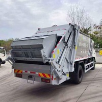 Camiones de Recolección de Basura Dongfeng de 12 Toneladas con Compactador de Residuos y Carga Trasera, Precio en China